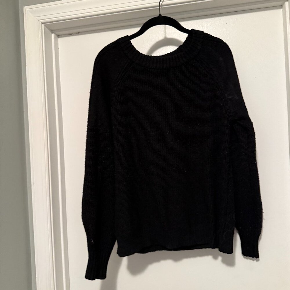 Black Crewneck Sweater